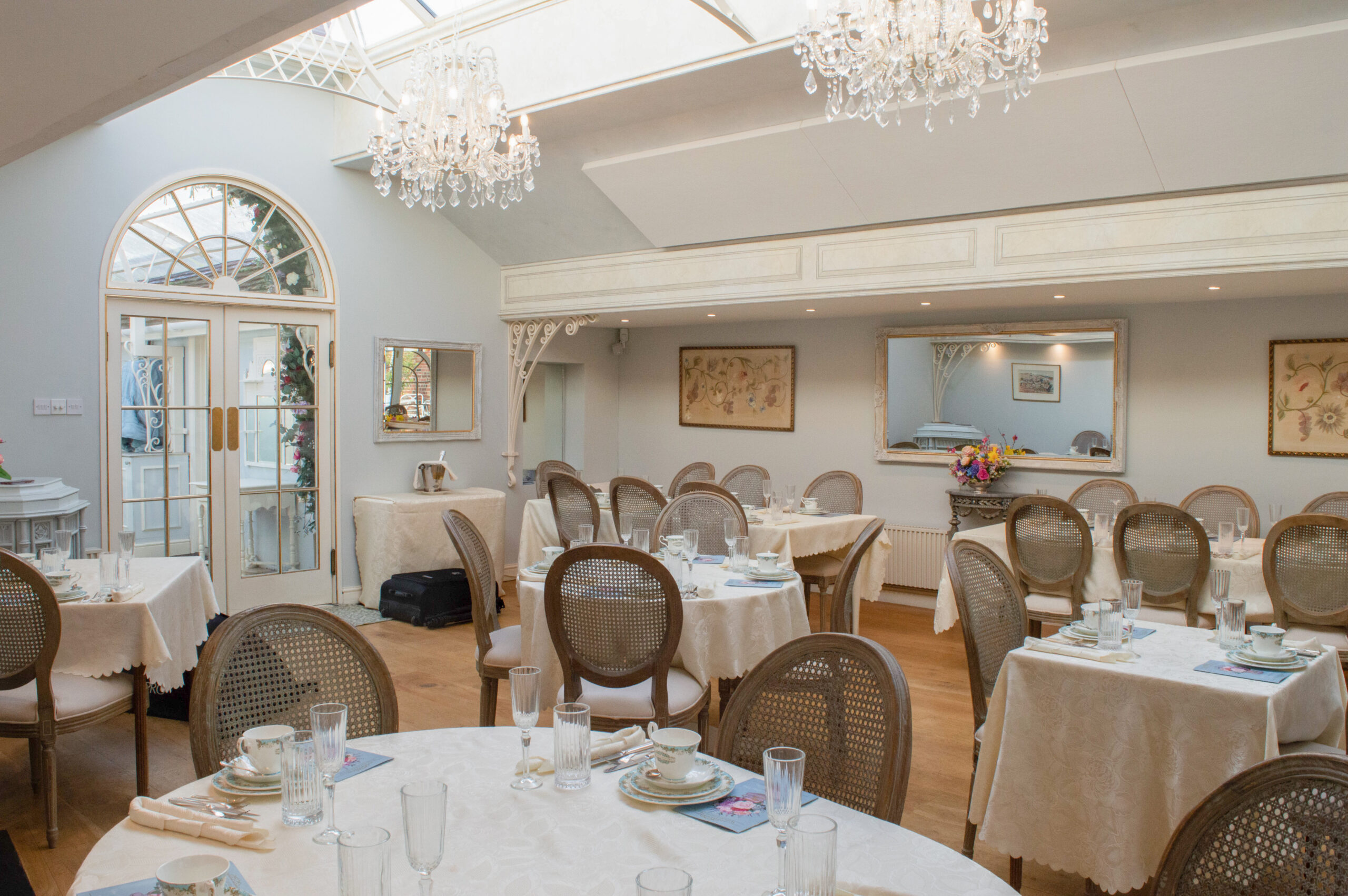 Wisteria Package Exclusive All day Hire Woburn Coffee House